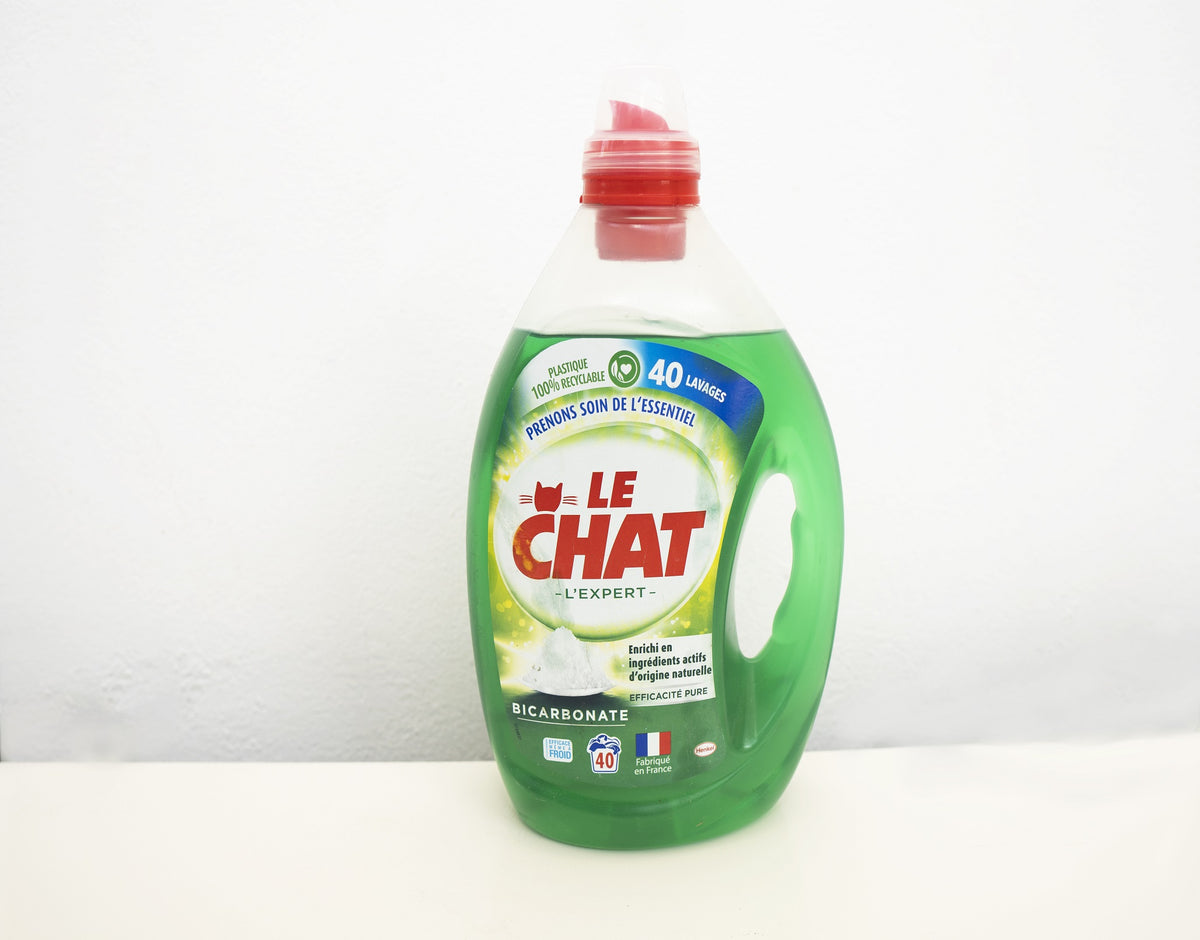 LE CHAT Lessive liquide l'expert au bicarbonate 40 Lavages