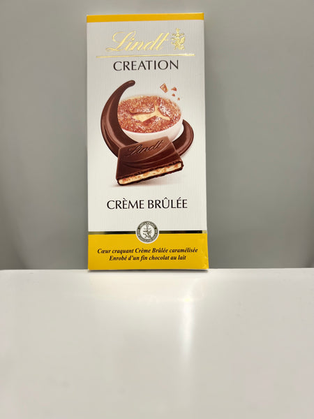 Lindt CREATION crème brûlée tablette de 150g – CotidienGab's
